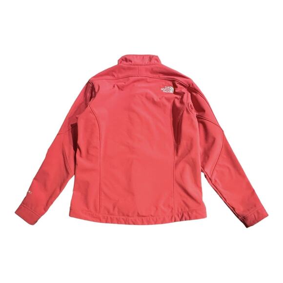 The North Face Women Sz L Apex Bionic Jacket Pink Fleece Lining Soft Shell - Picture 3 of 16